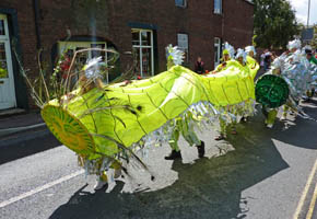 Caterpillar in Parade